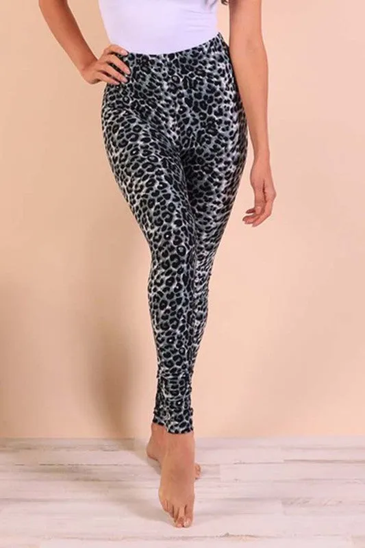 Animal Print Soft Leggings