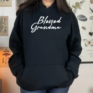 Blessed Grandma - Womens Hoodie - Grandma Hoodie