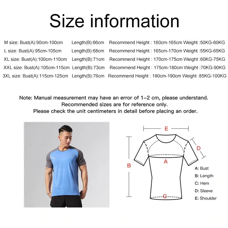 Breathable Short Sleeve Running T-Shirt