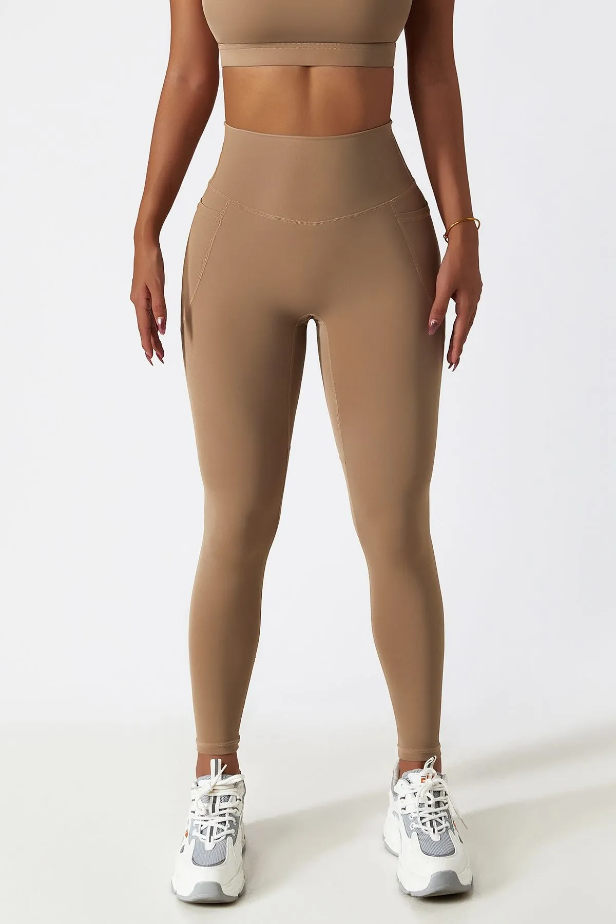 Cloud-Soft Workout Leggings with Pockets