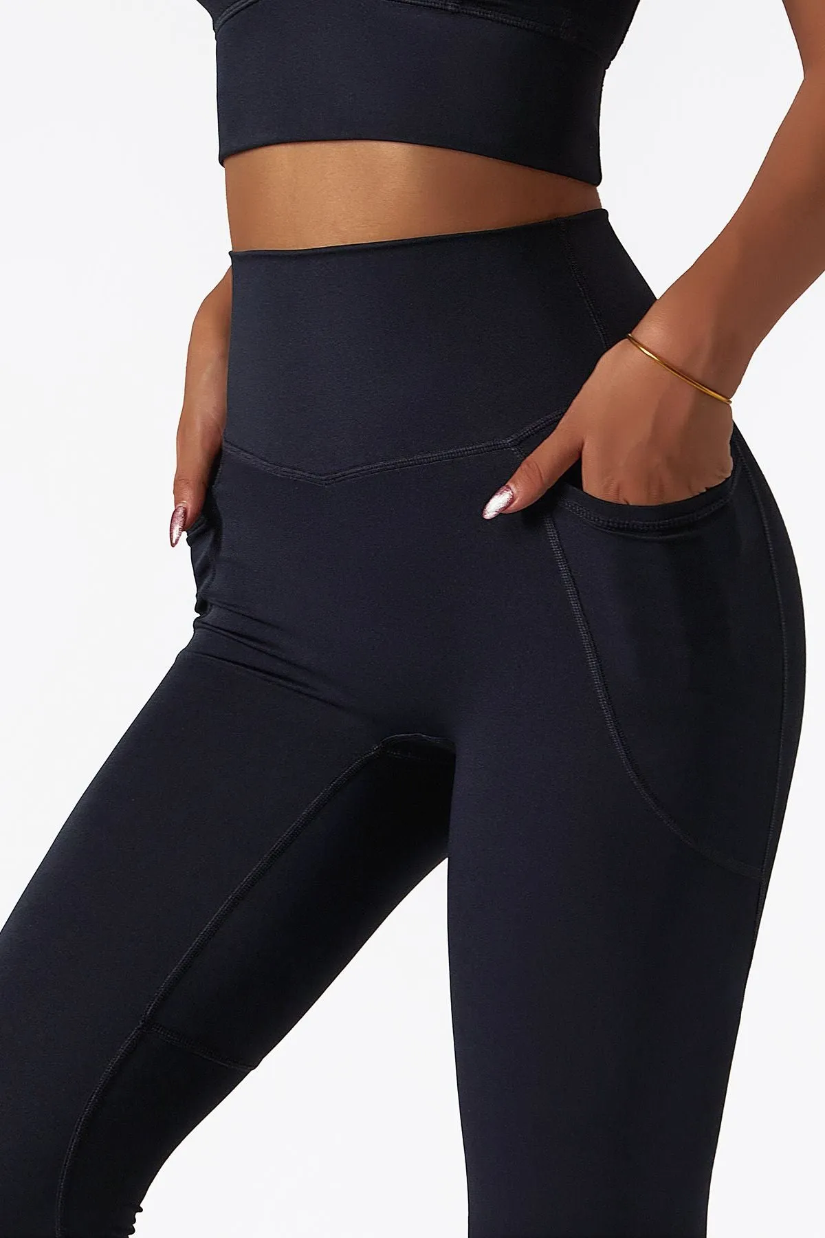 Cloud-Soft Workout Leggings with Pockets