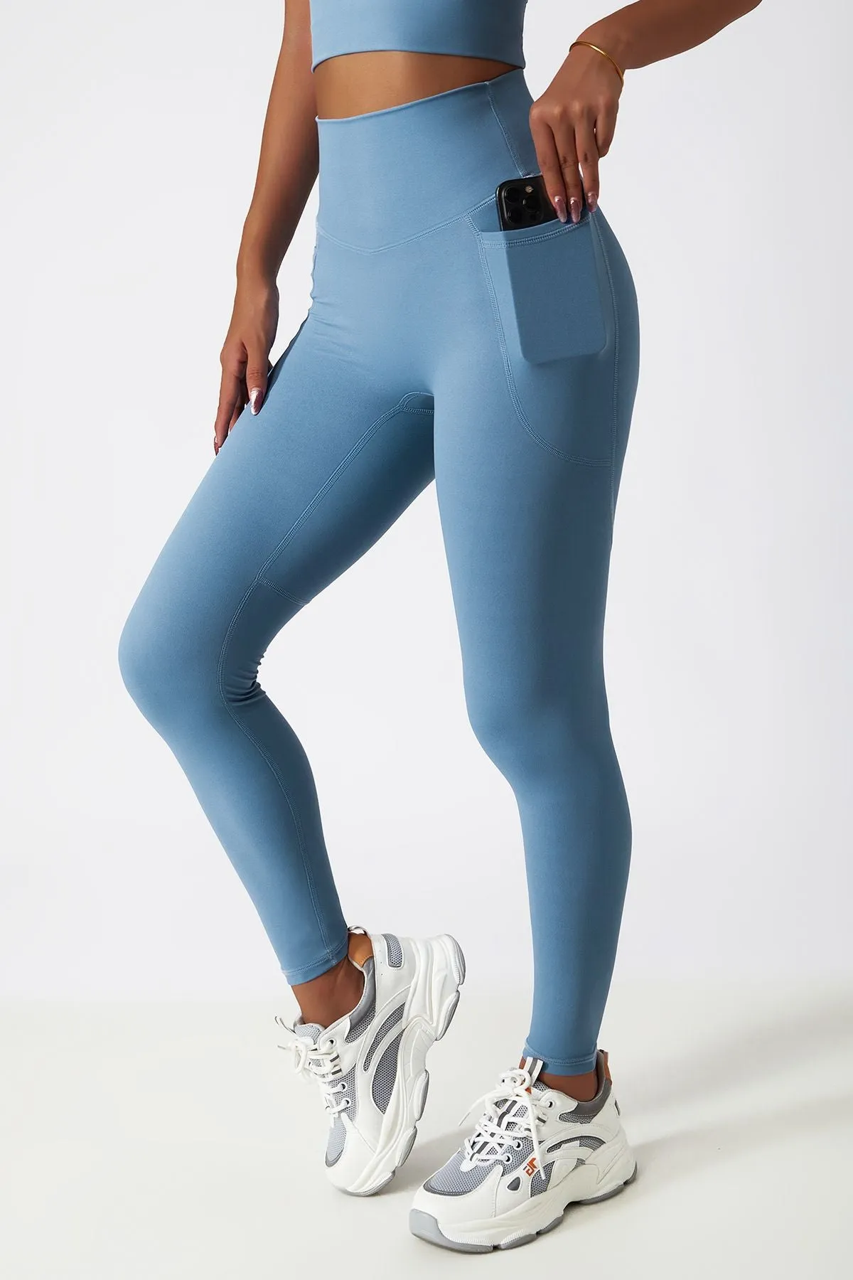 Cloud-Soft Workout Leggings with Pockets