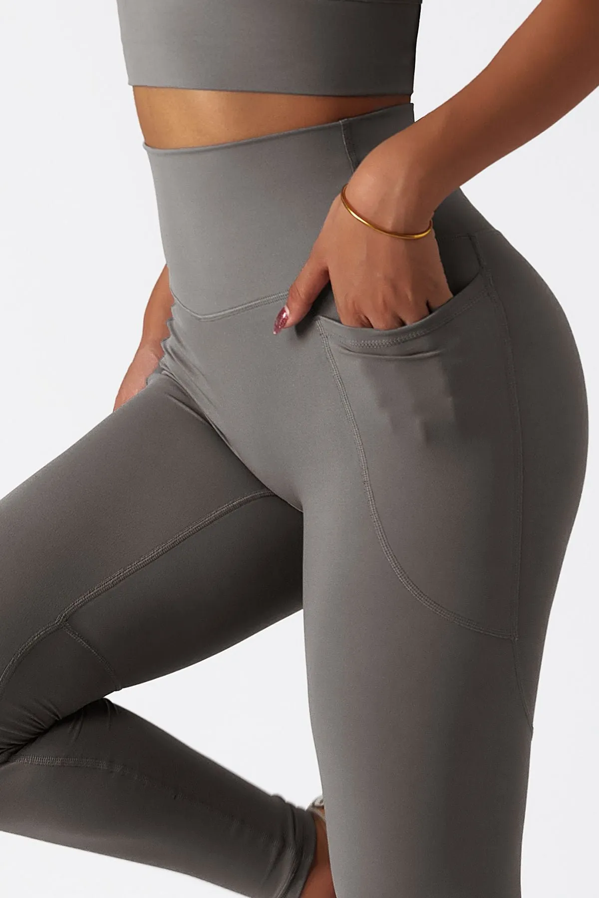 Cloud-Soft Workout Leggings with Pockets