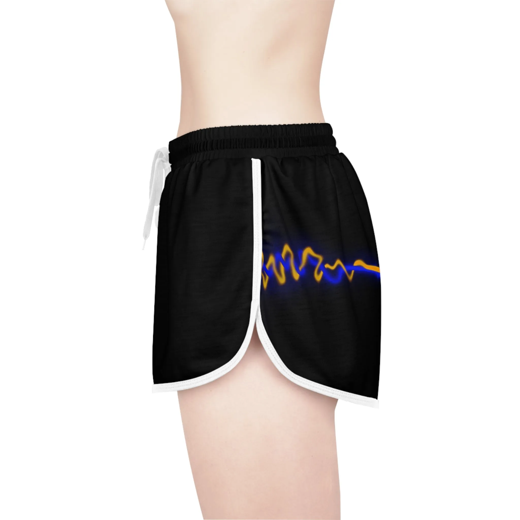 Early Night Records - Women's Relaxed Shorts (AOP)