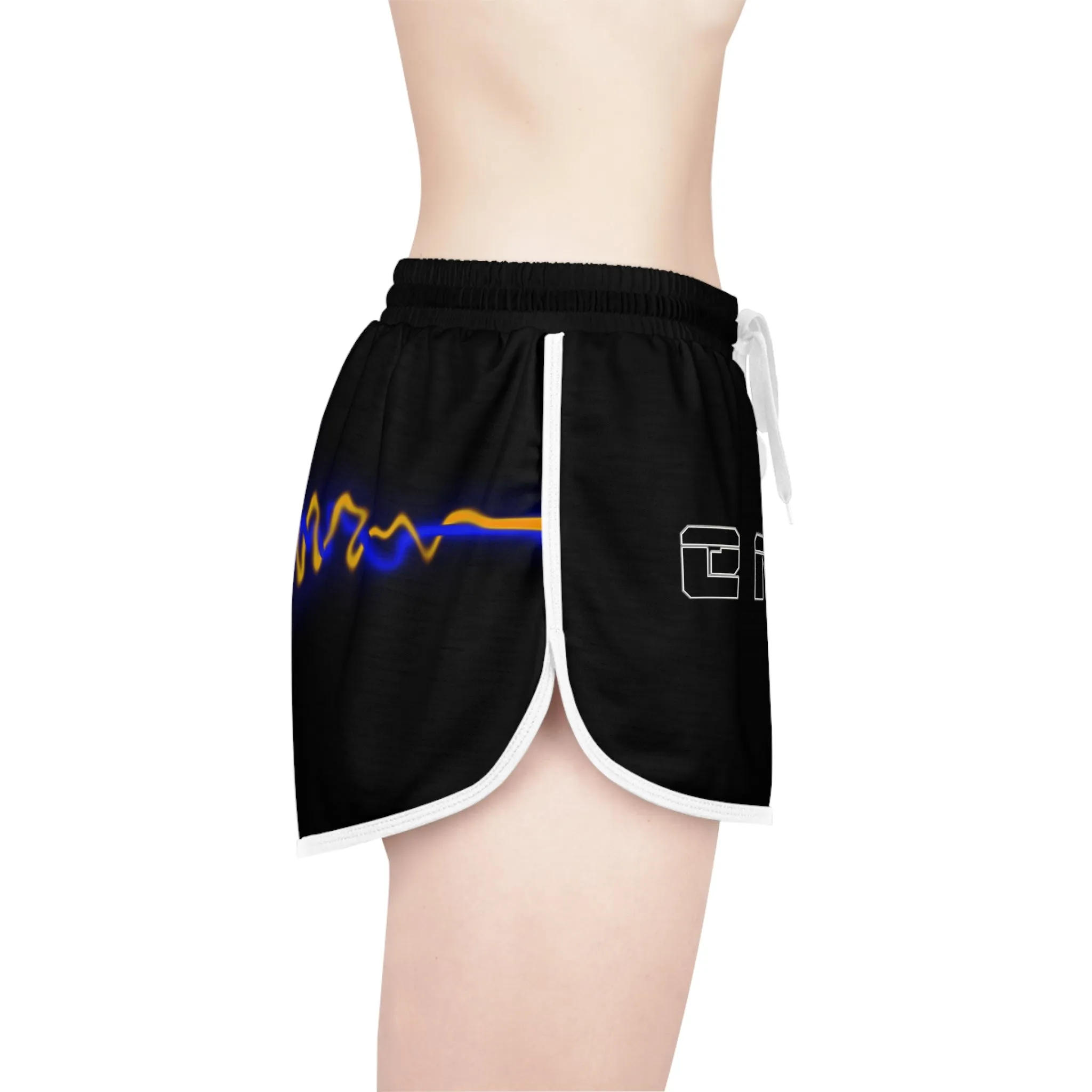 Early Night Records - Women's Relaxed Shorts (AOP)