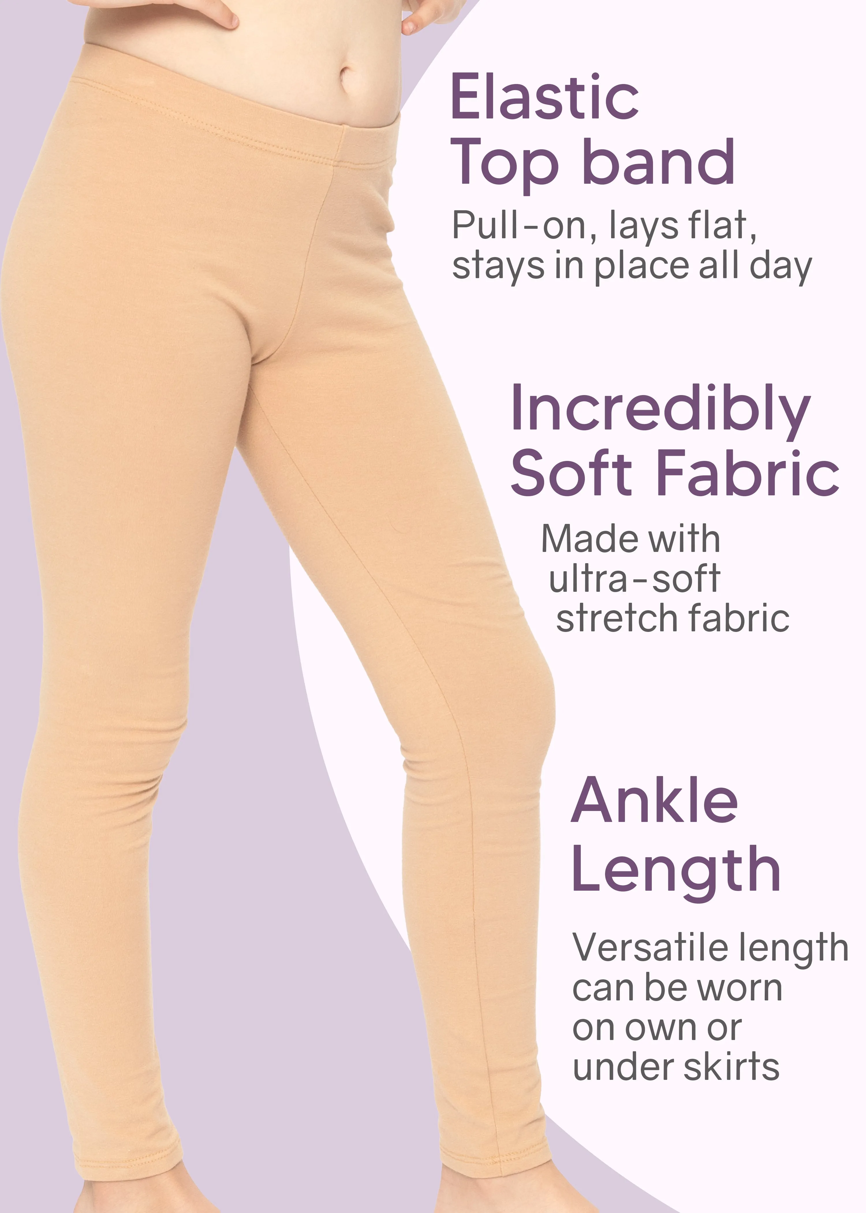 Girl’s Oh So Soft Leggings