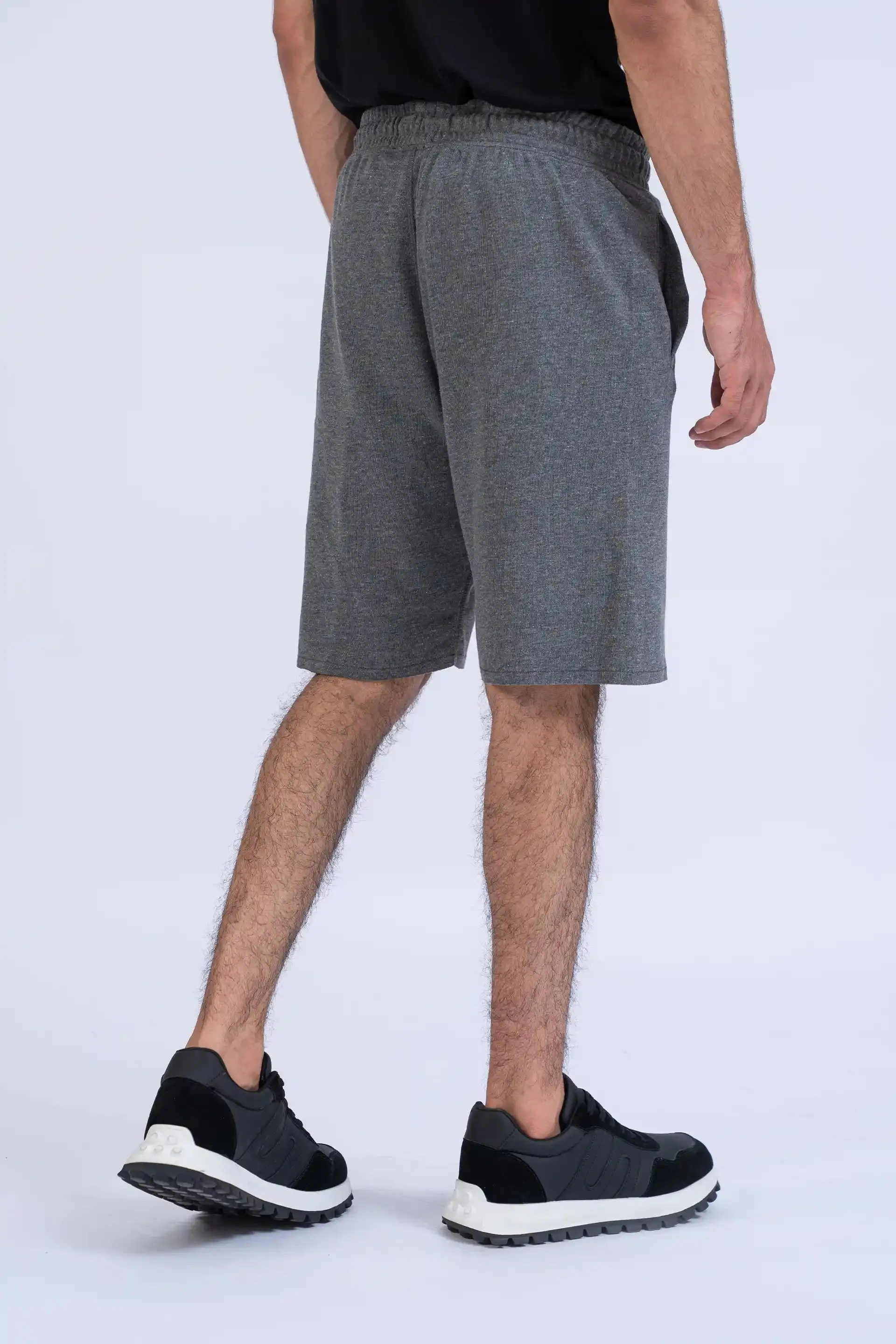Grey Relaxed Fit Shorts
