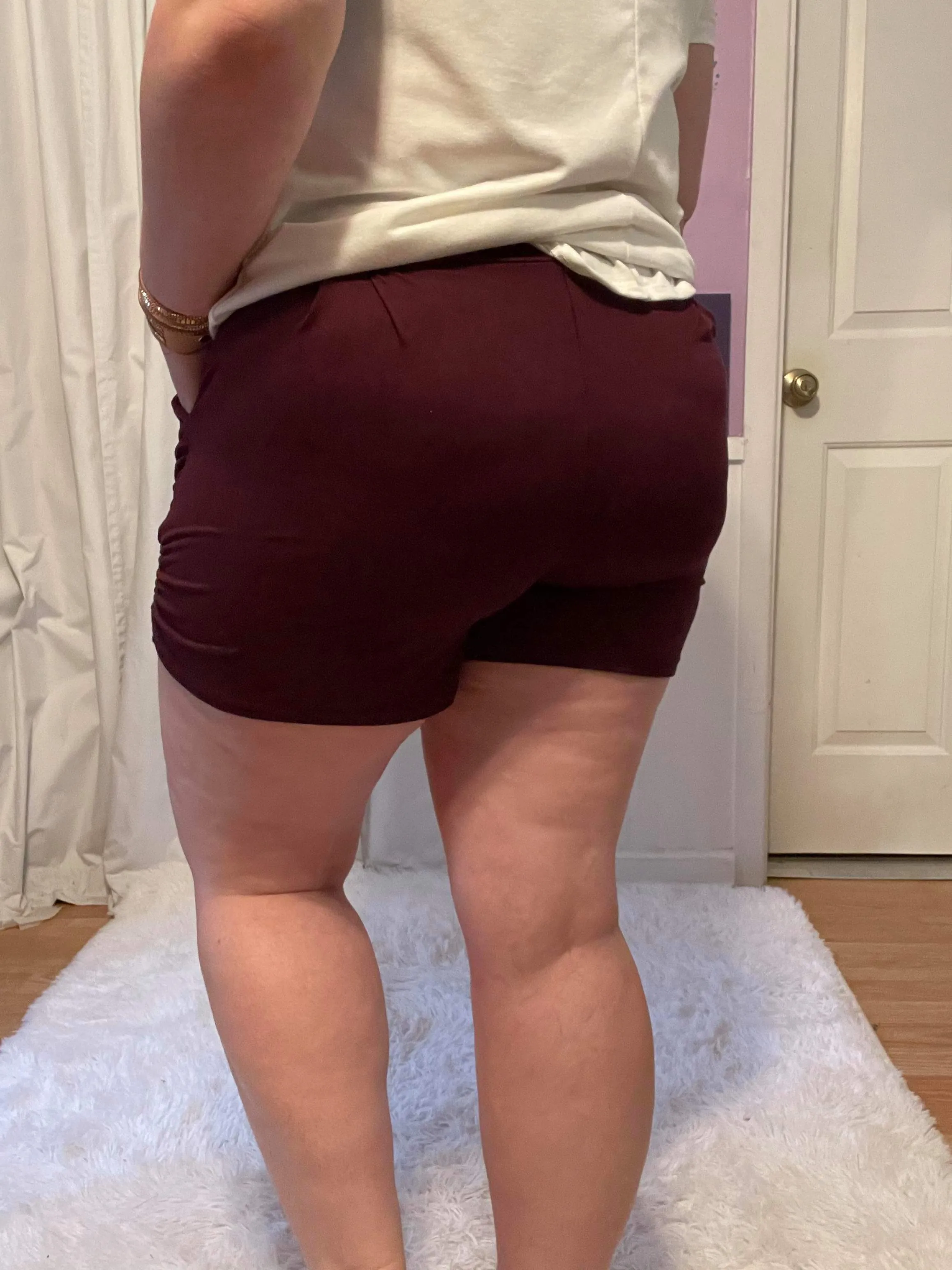 Harem Shorts in Plum (Super Soft) S-XL