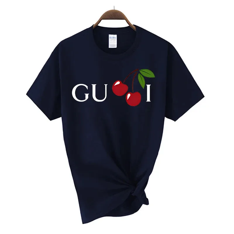 High-Quality Women's Summer T-Shirt - Classic Harajuku Letter Print Short Sleeve Casual Tee