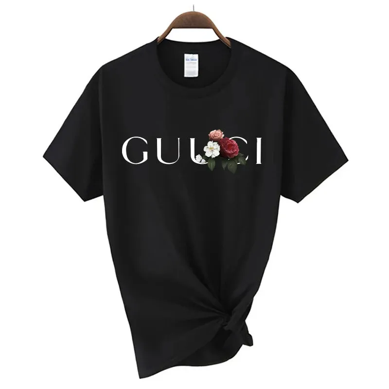 High-Quality Women's Summer T-Shirt - Classic Harajuku Letter Print Short Sleeve Casual Tee