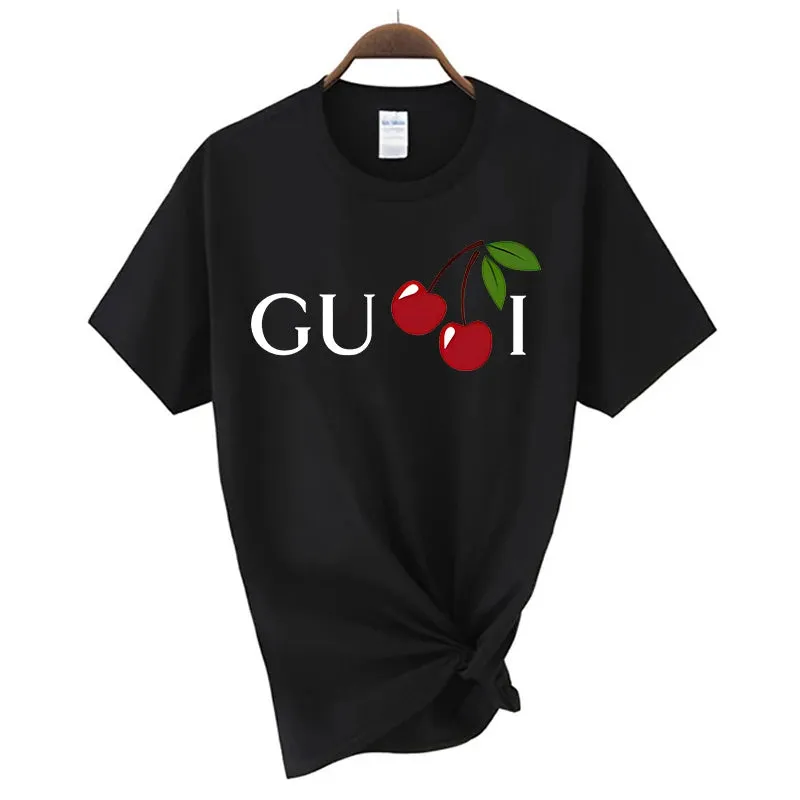 High-Quality Women's Summer T-Shirt - Classic Harajuku Letter Print Short Sleeve Casual Tee