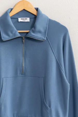Myra Scuba Half Zip Sweatshirt