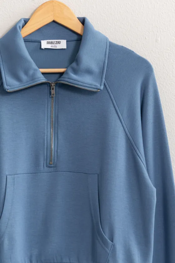 Myra Scuba Half Zip Sweatshirt