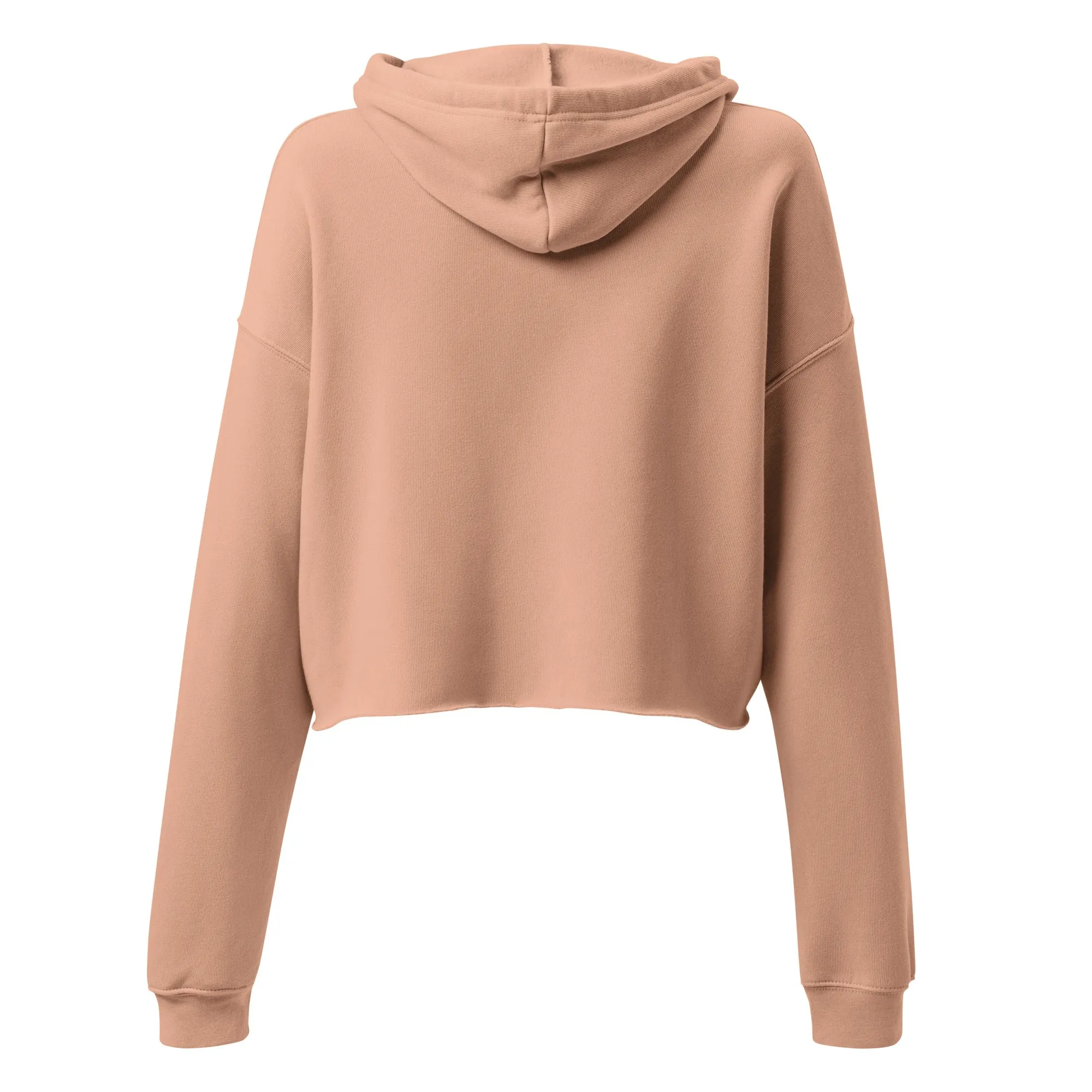 Norwegian Rosemaling Embroidered Cropped Hoodie