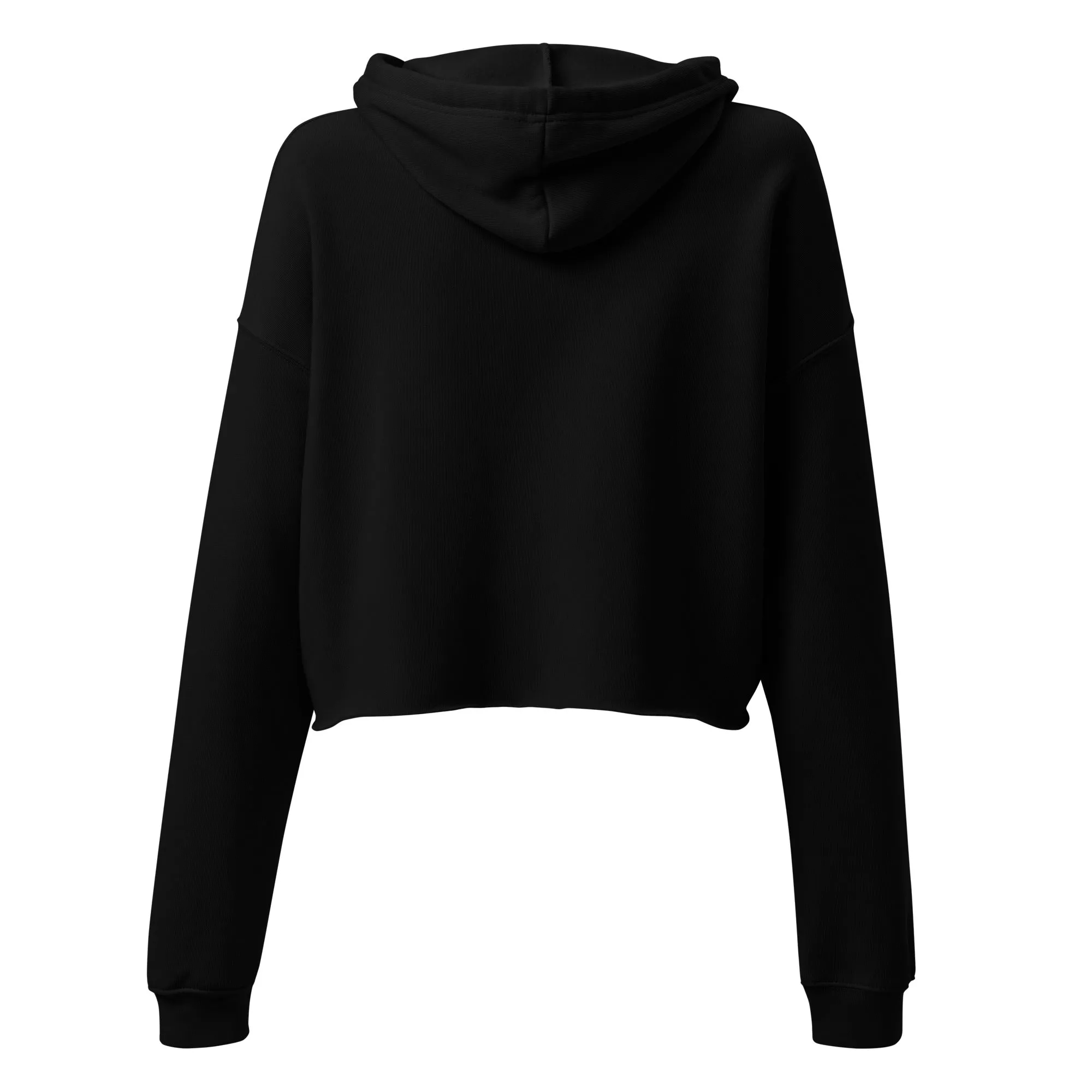 Norwegian Rosemaling Embroidered Cropped Hoodie