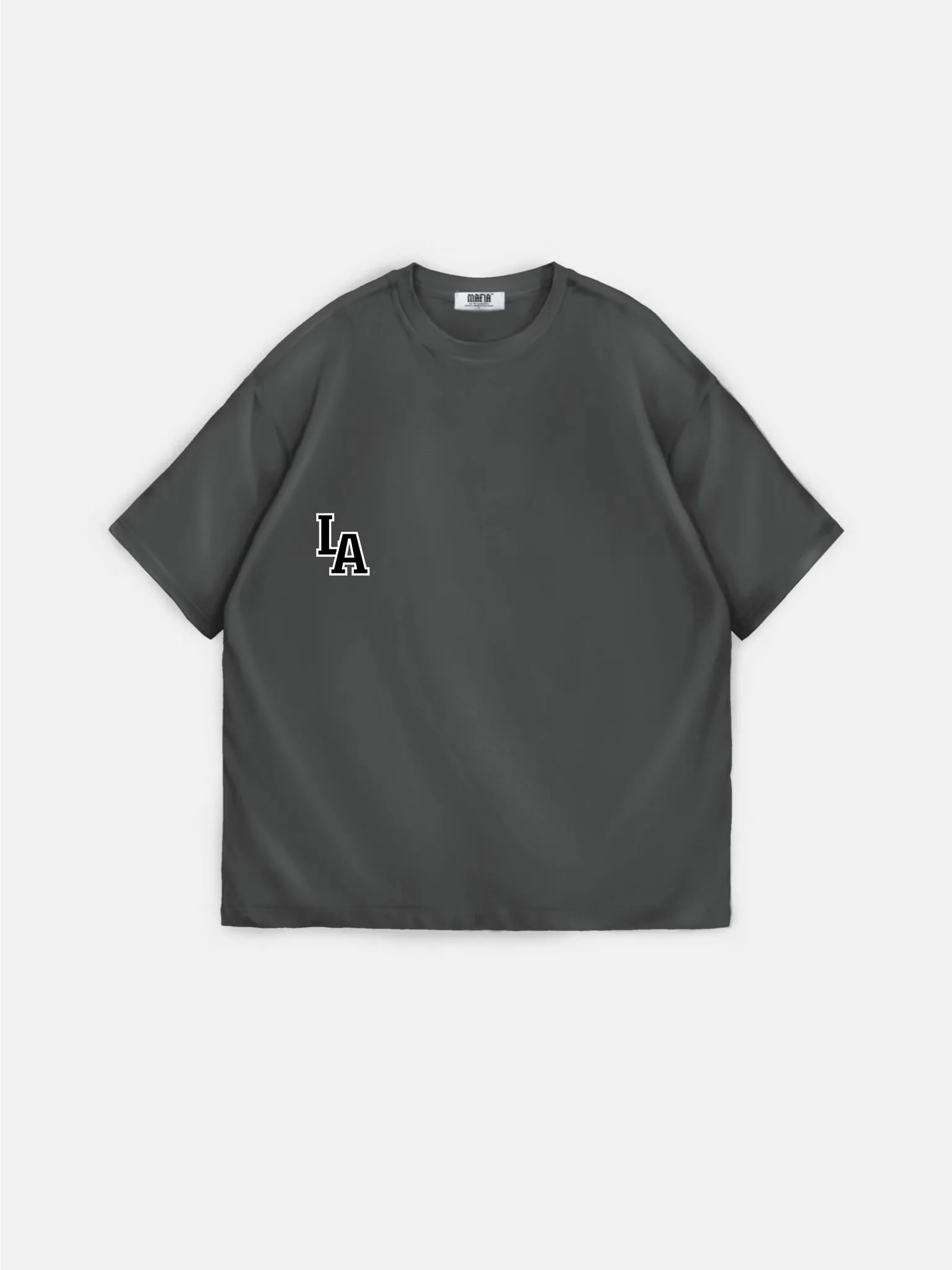 Oversize L.A T-shirt - Anthracite