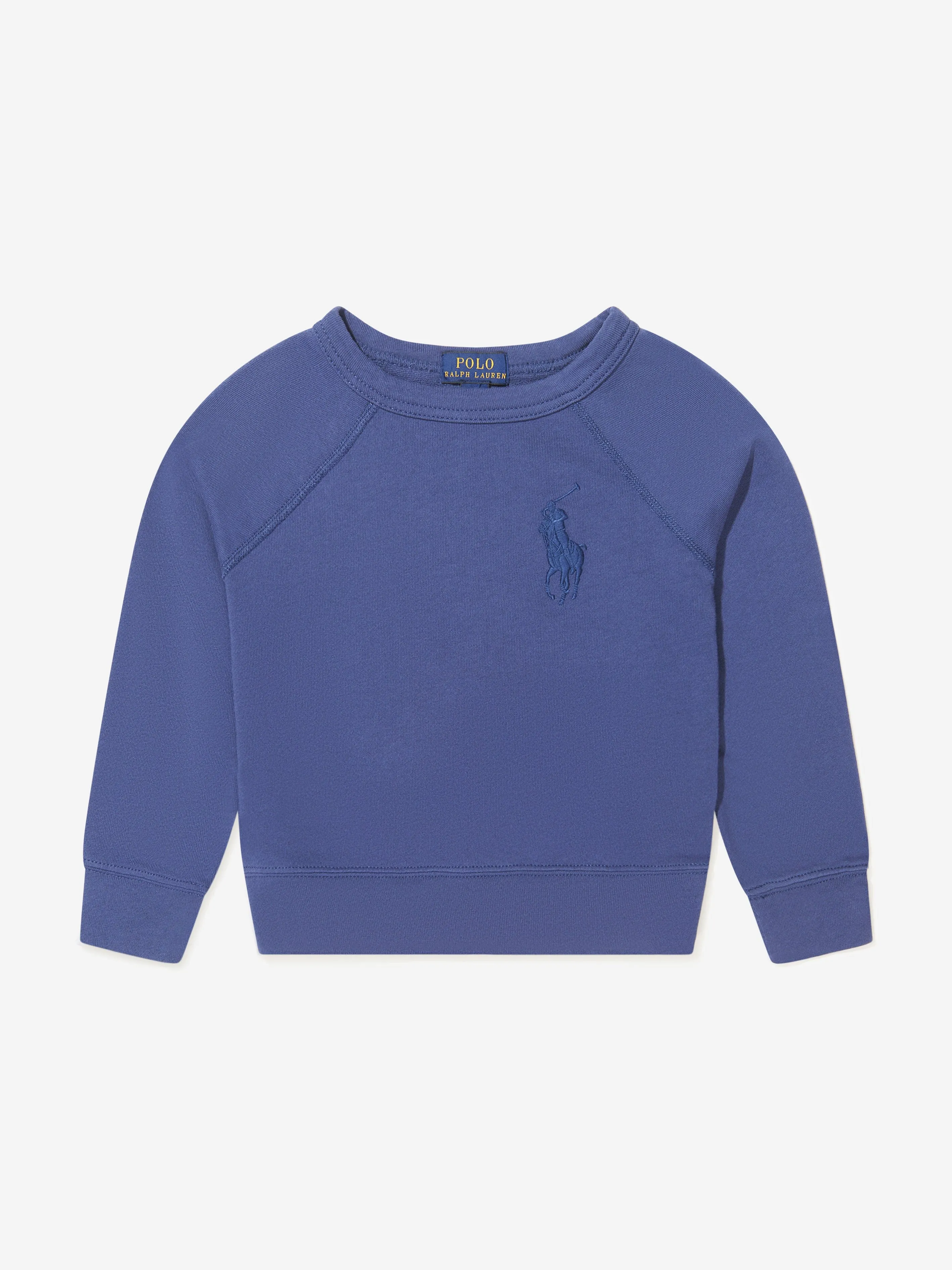 Ralph Lauren Boys Cotton Terry Knit Sweatshirt
