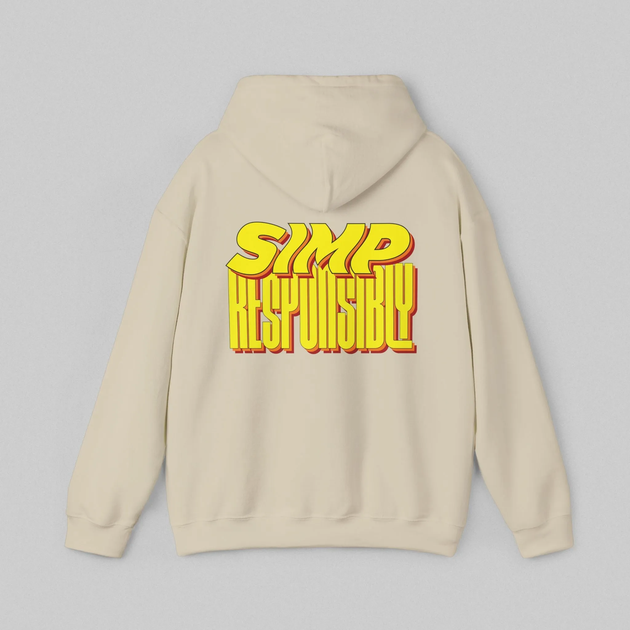 Simp Responsibly Men’s Hoodie