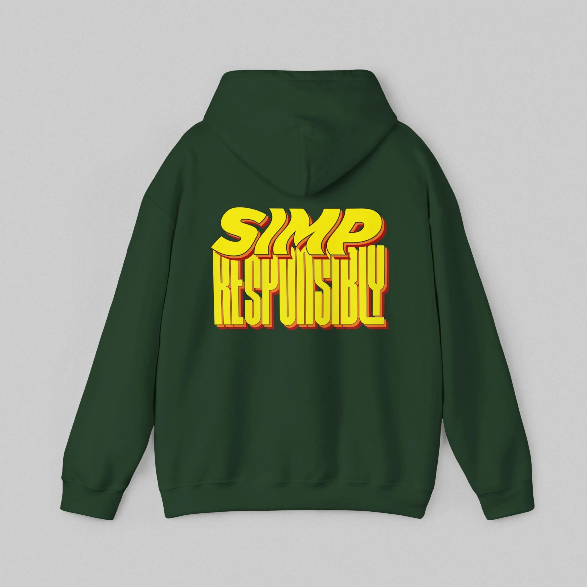 Simp Responsibly Men’s Hoodie
