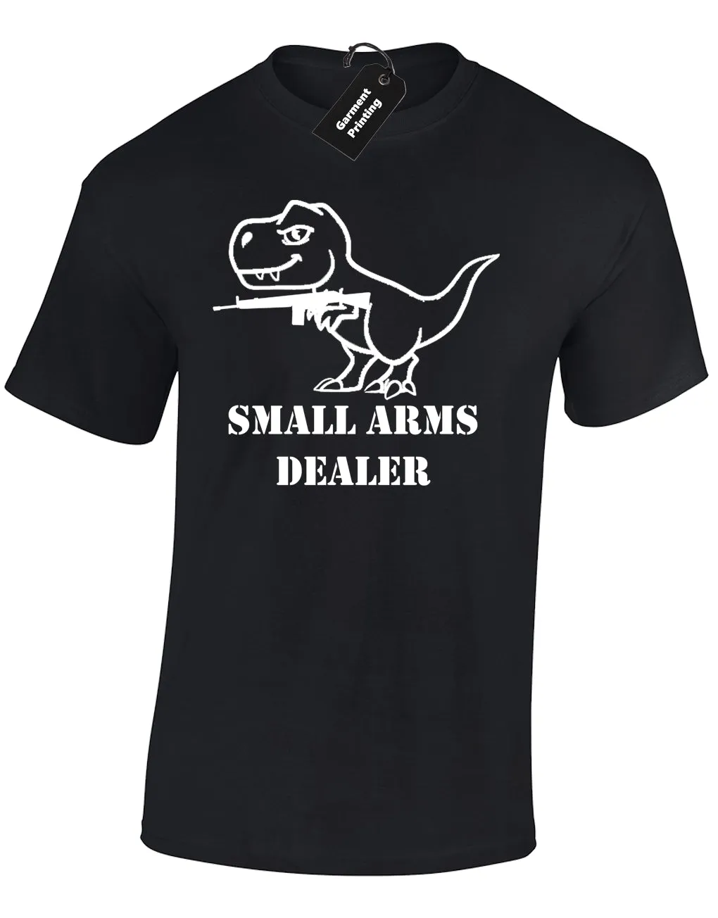 Small Arms Dealer Cotton T-Rex T-Shirt 10 Color Options
