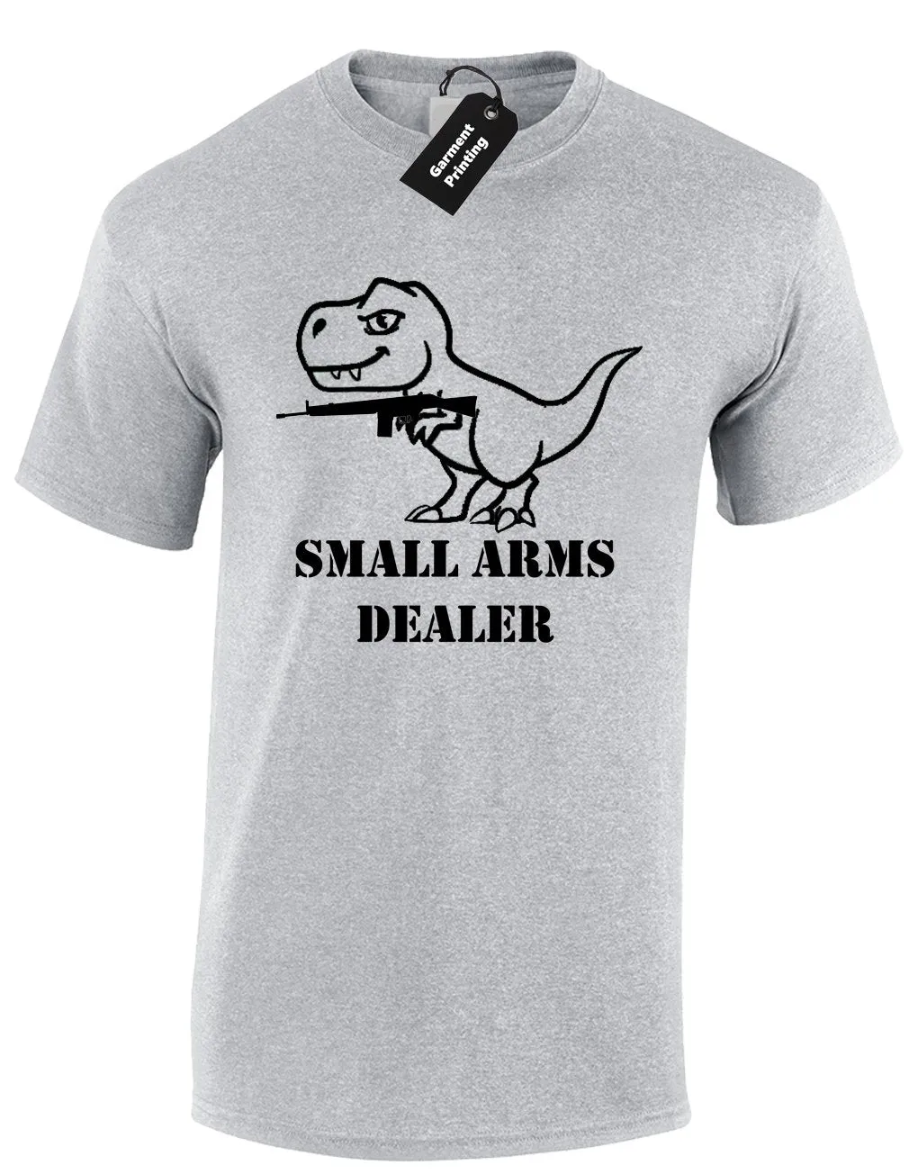 Small Arms Dealer Cotton T-Rex T-Shirt 10 Color Options