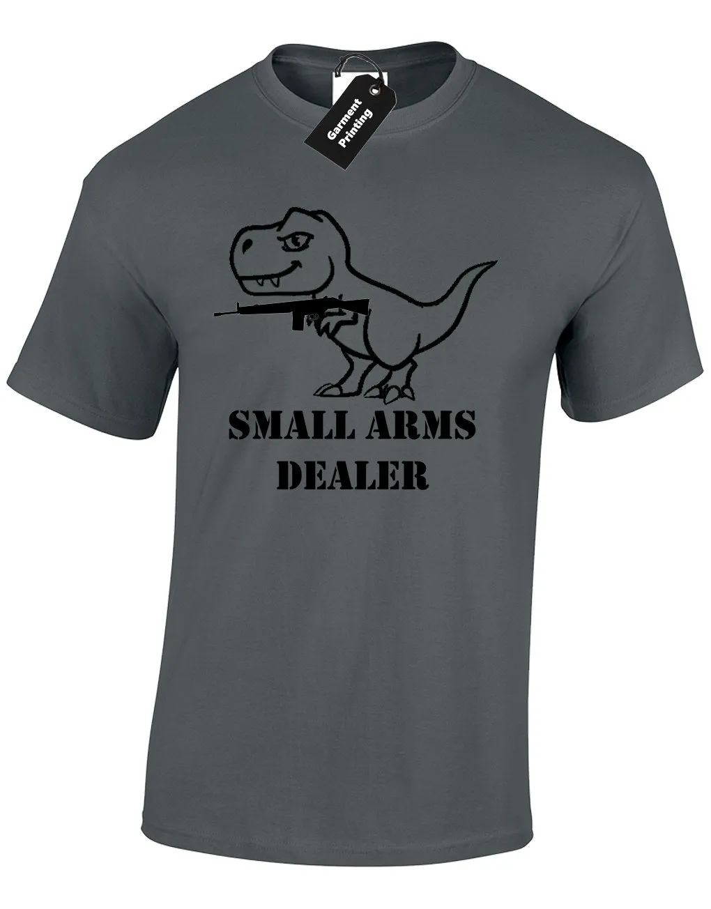 Small Arms Dealer Cotton T-Rex T-Shirt 10 Color Options