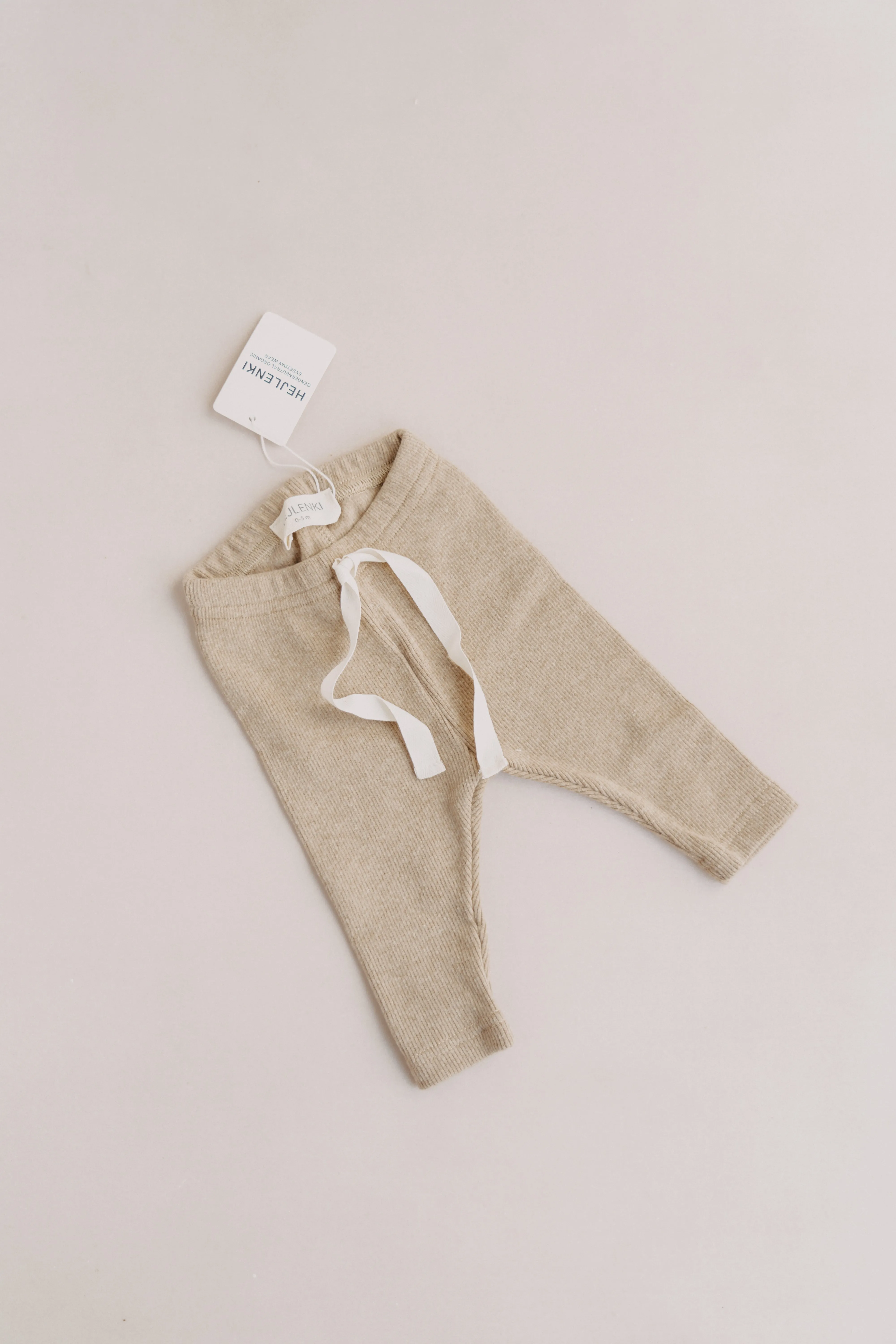 SOFT RIB LEGGINGS CAFÉ