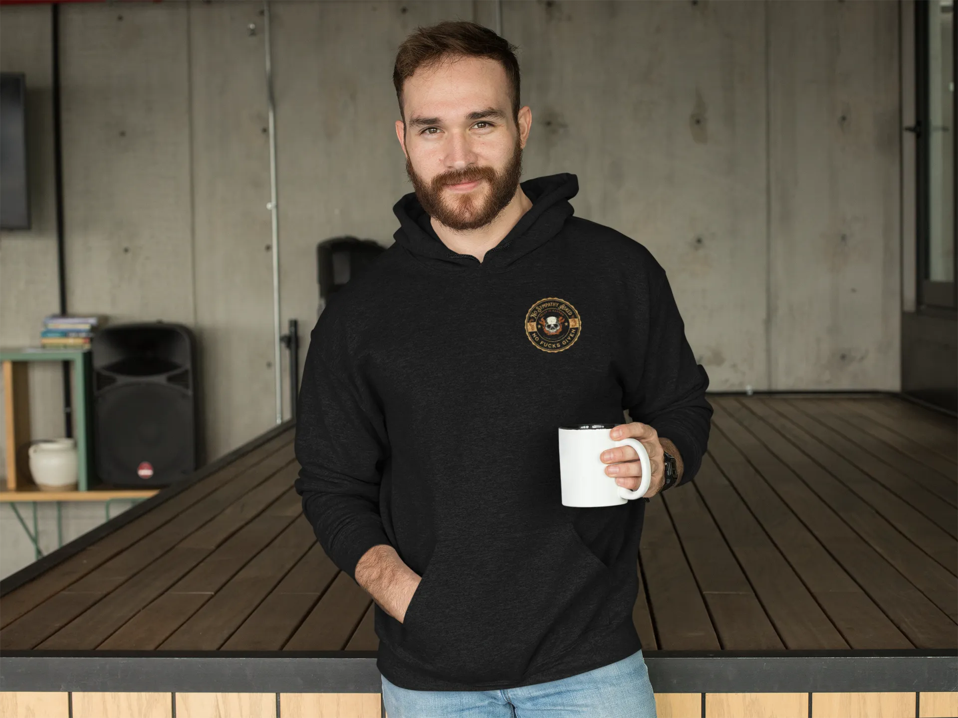 Solitarius lupus Hoodie