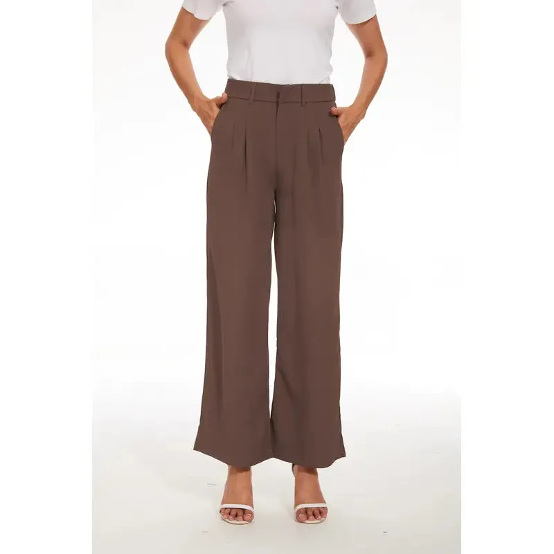 The Effortless Tailored Wide Leg Pants