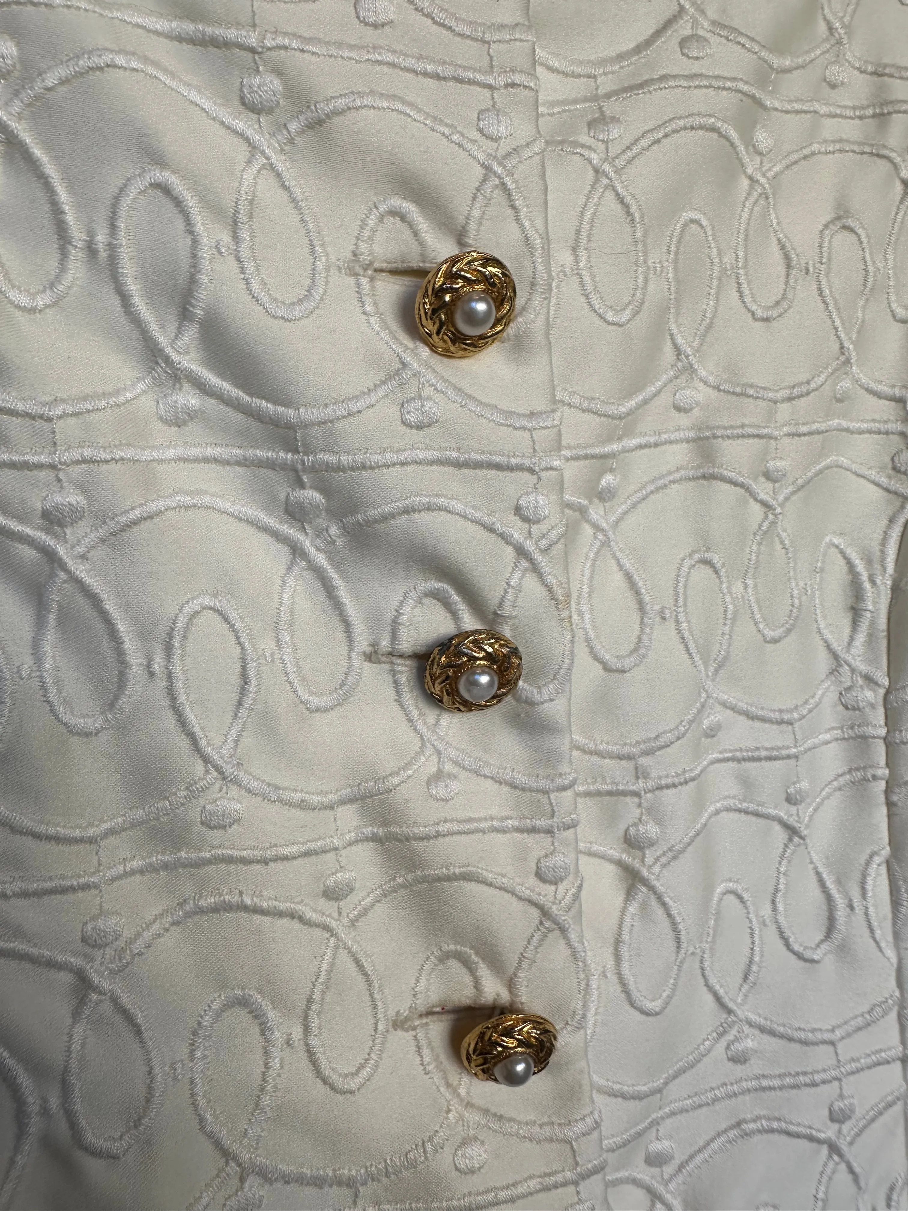 Victor Costa Embroidered Blazer