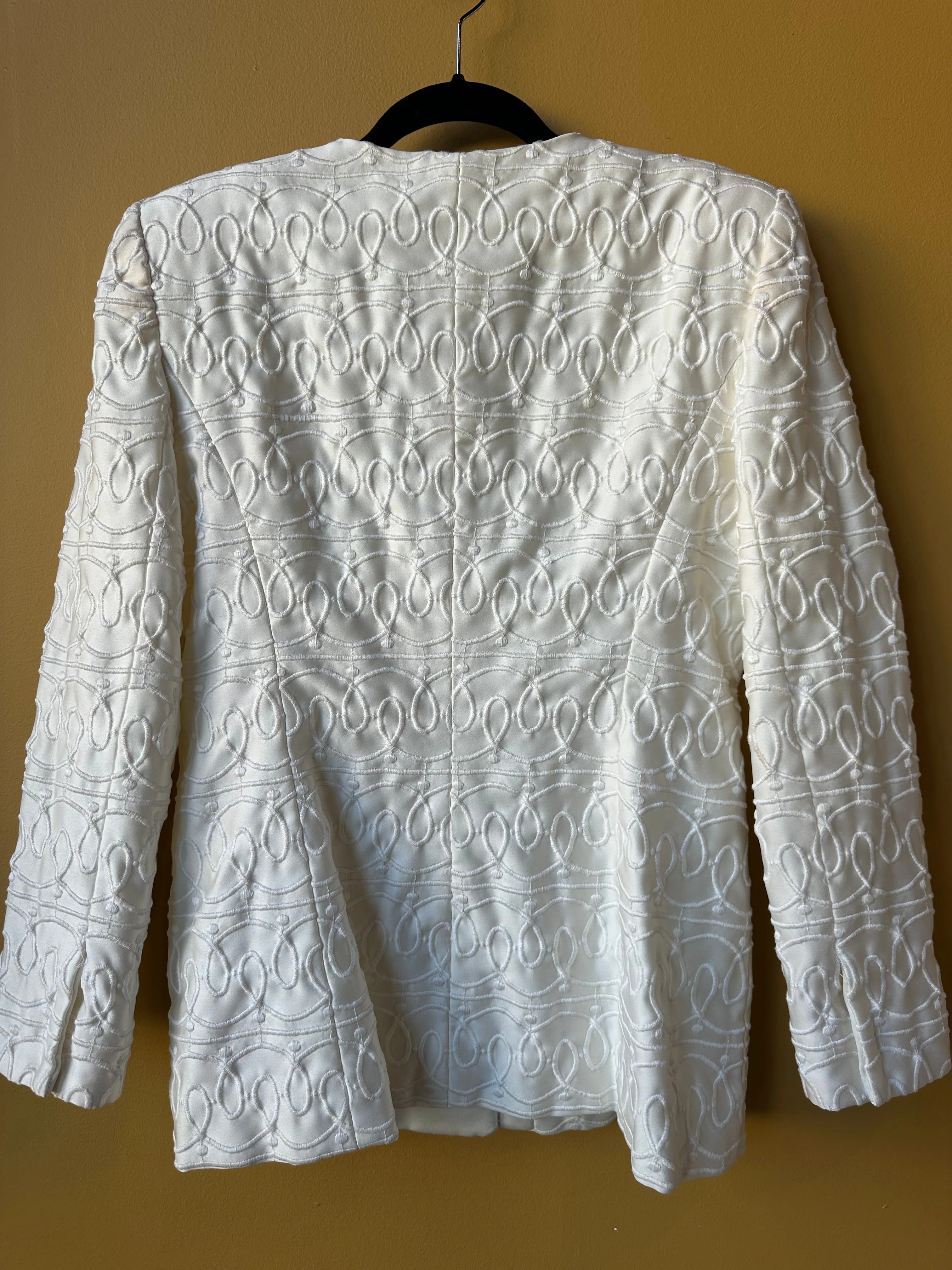 Victor Costa Embroidered Blazer