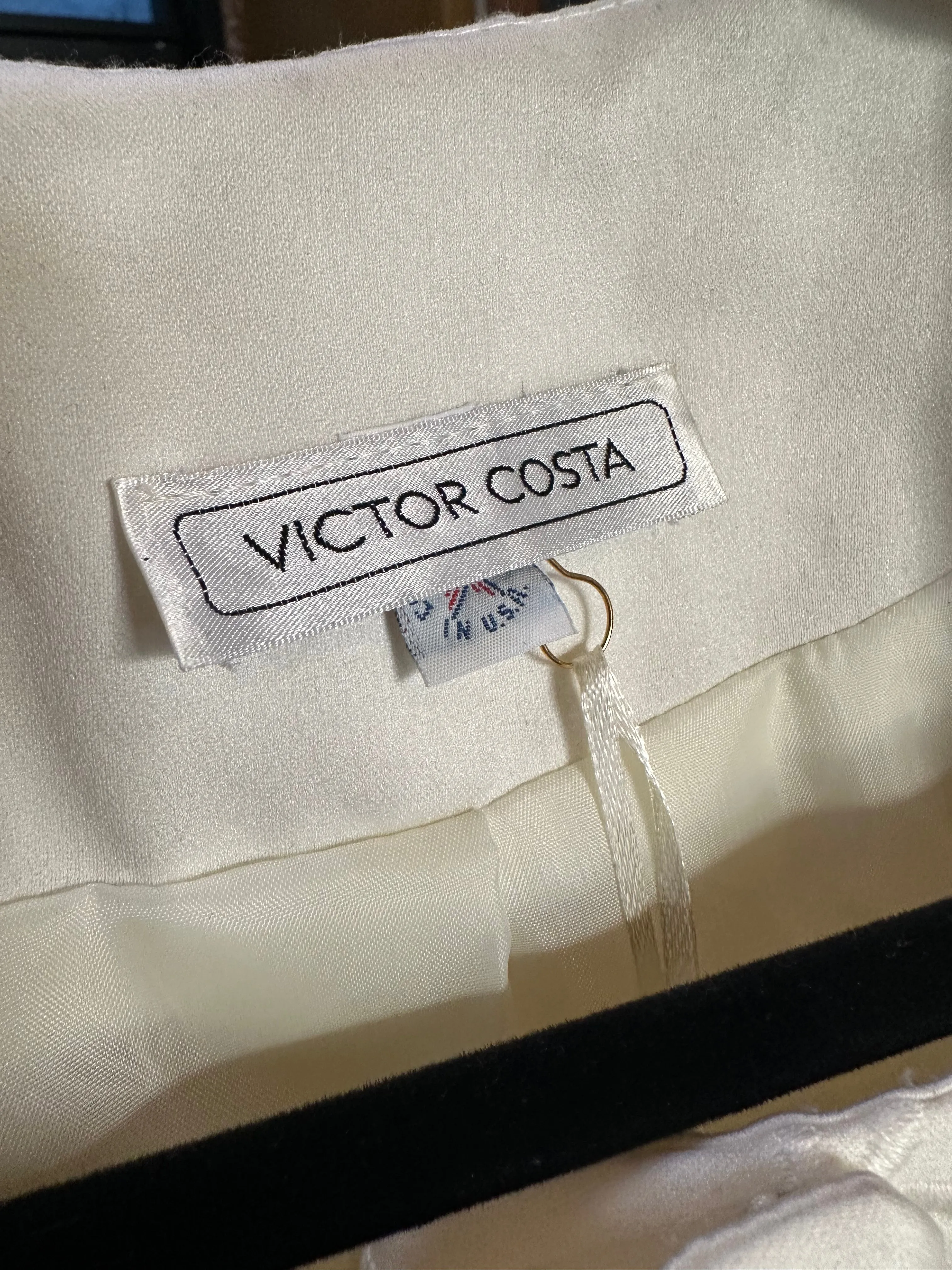 Victor Costa Embroidered Blazer