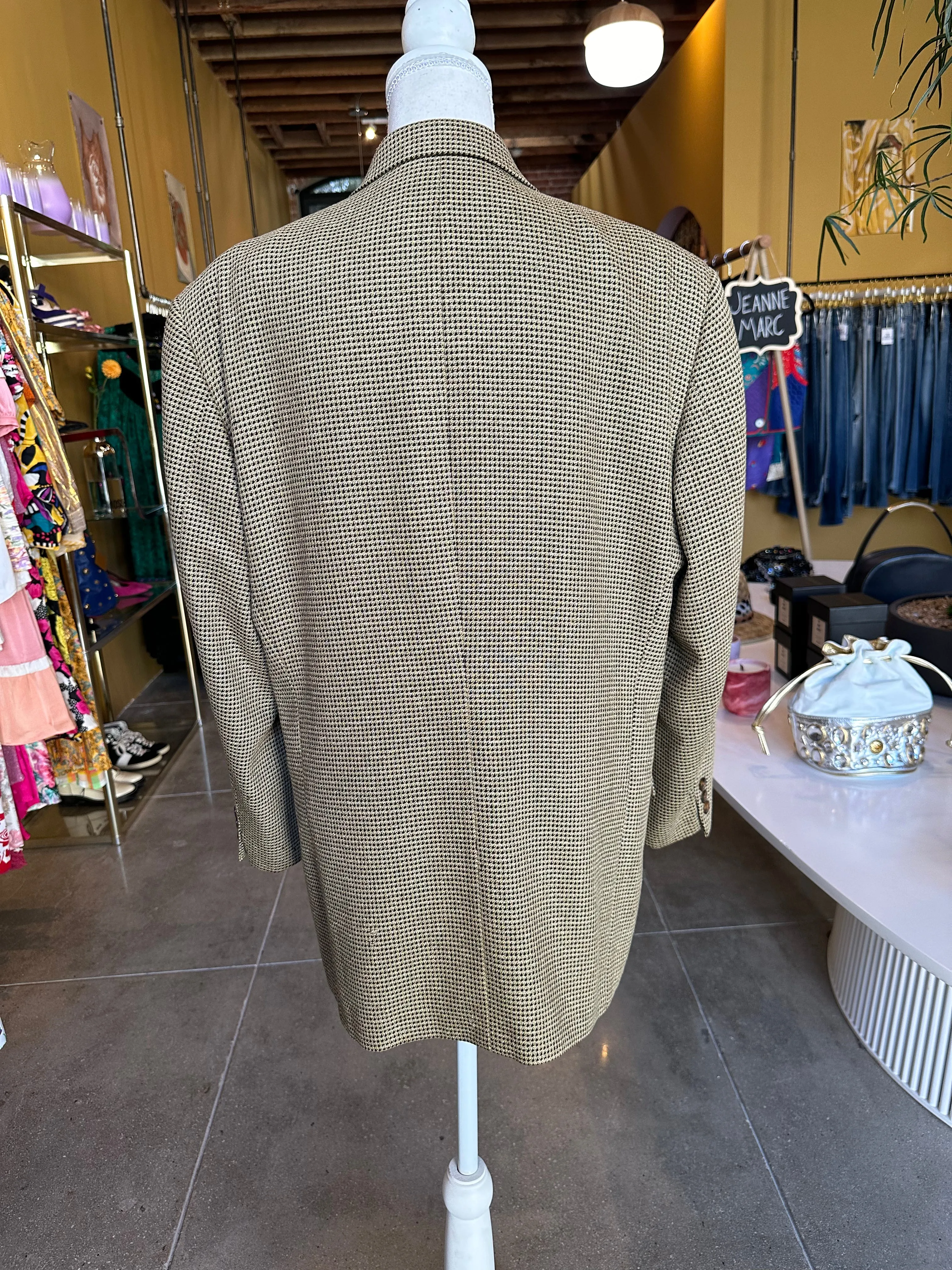 Vintage Givency Houndstooth Blazer