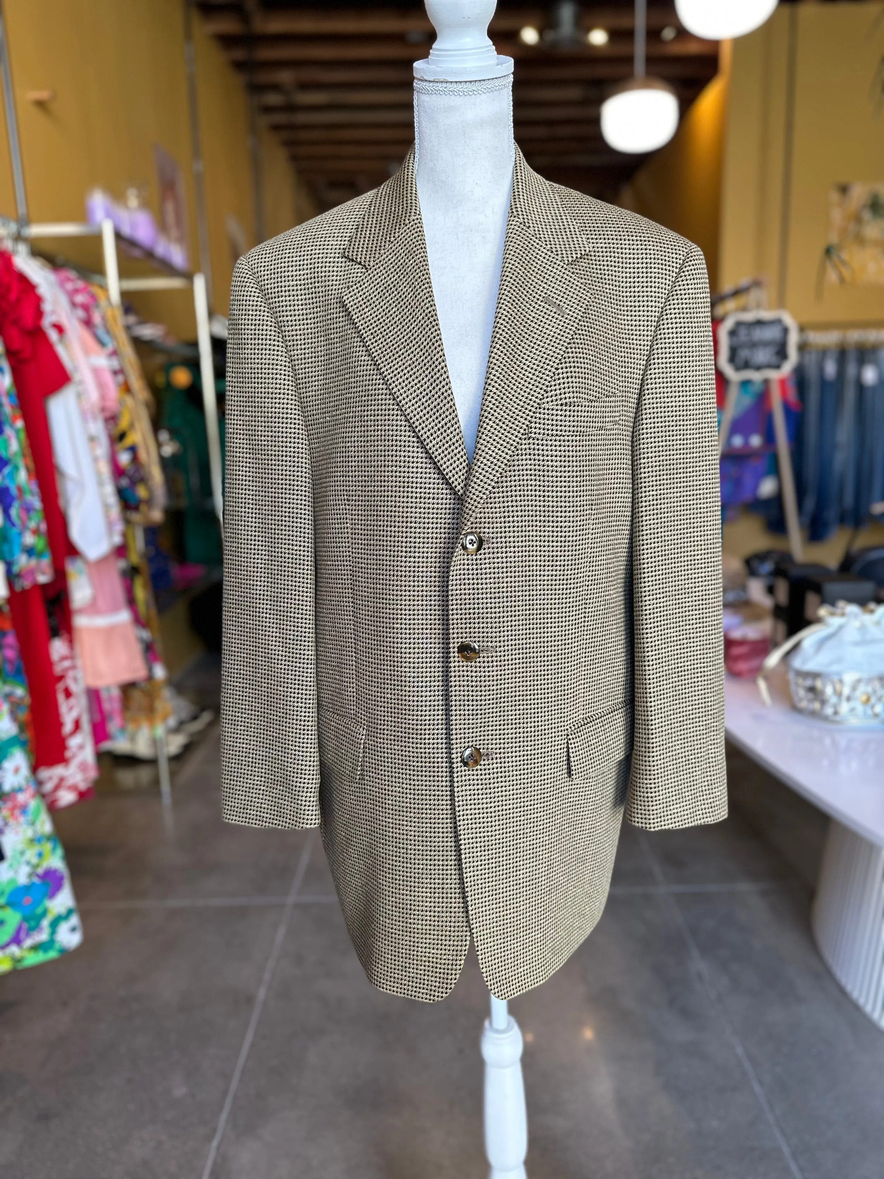 Vintage Givency Houndstooth Blazer