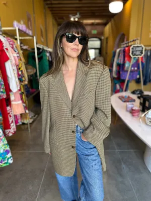 Vintage Givency Houndstooth Blazer