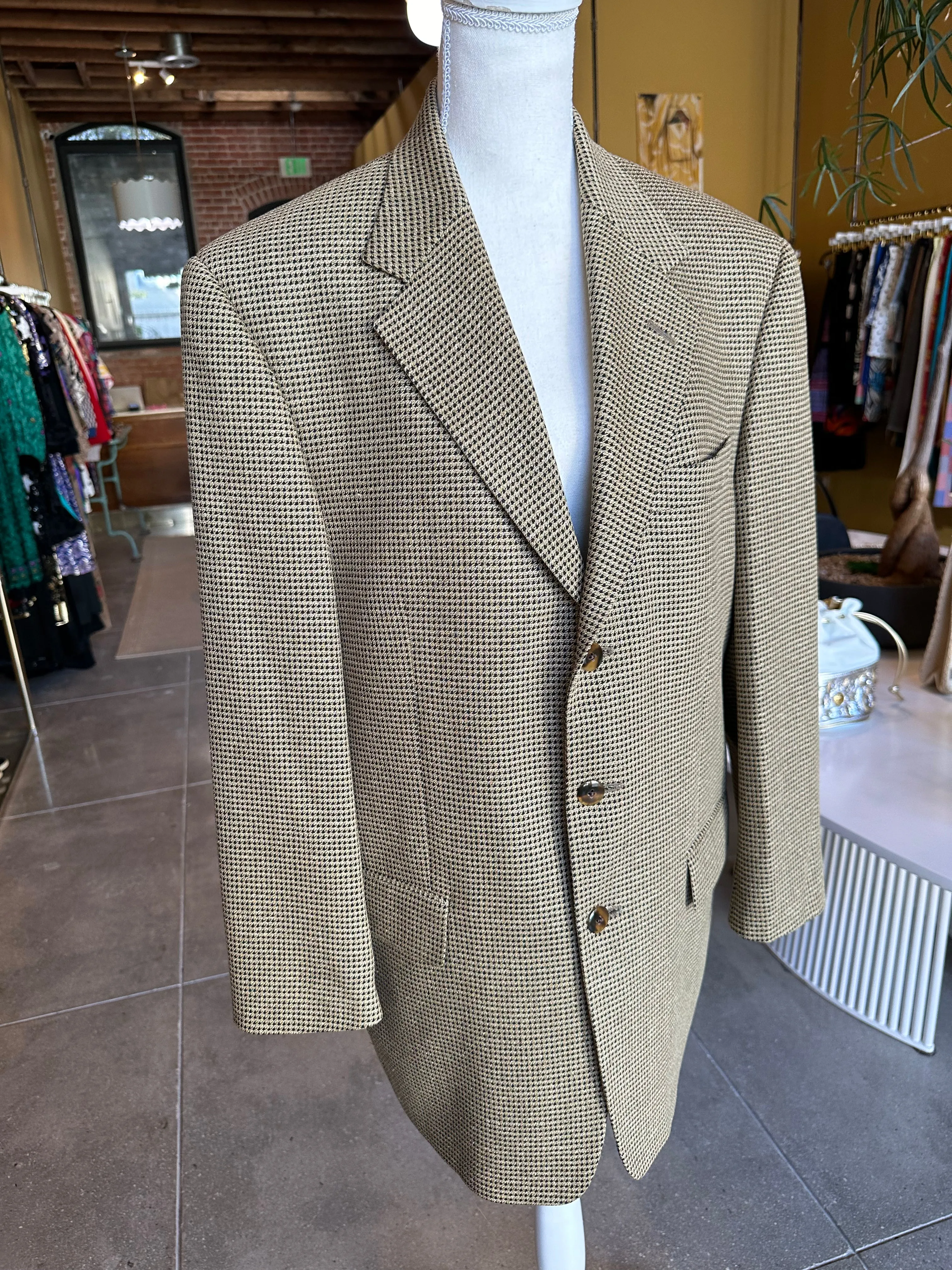 Vintage Givency Houndstooth Blazer
