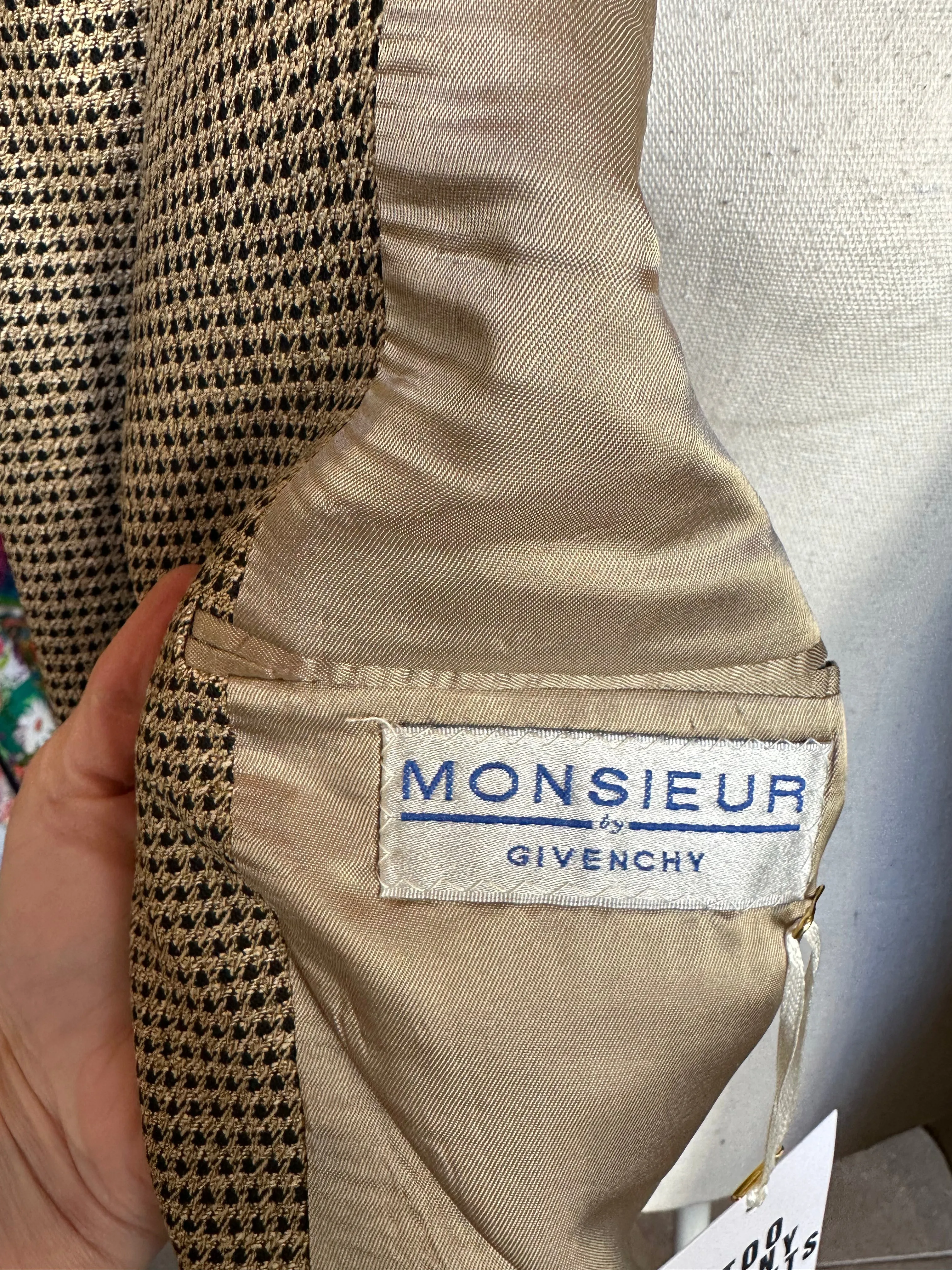 Vintage Givency Houndstooth Blazer
