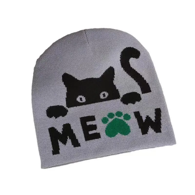 Wholesale Fashion Casual Warm Earmuff Knitted Hat